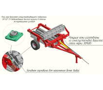 Каток измельчитель пожнивных остатков КИПО-6 (510мм)