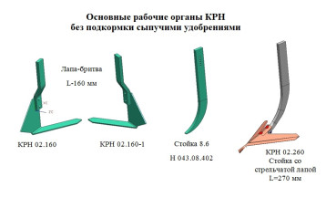Культиватор для обработки высокостебельных культур КРН-4,2 (с сыпучими удобрениями)