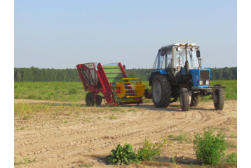 Машина для уборки цветоносов чеснока МУЦ-1,4