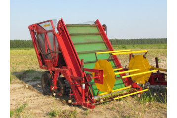 Машина для уборки цветоносов чеснока МУЦ-1,4
