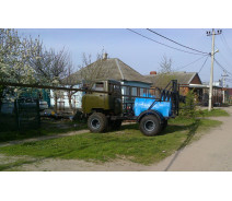Разбрасыватель минеральных удобрений (РМУ) АХА-1